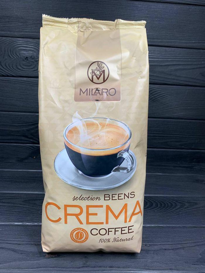 Кофе зерновой Milaro Crema из отборных зерен 1 кг - фото 2