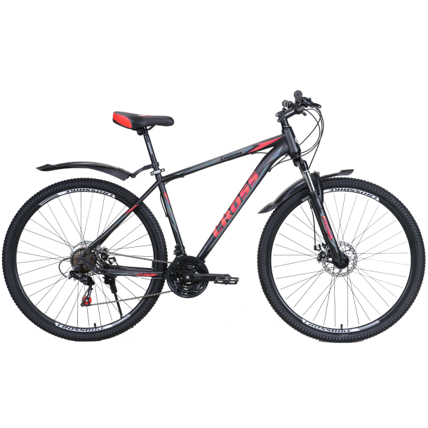 Велосипед Cross Evolution V1 27,5" 17" 2022 Черный