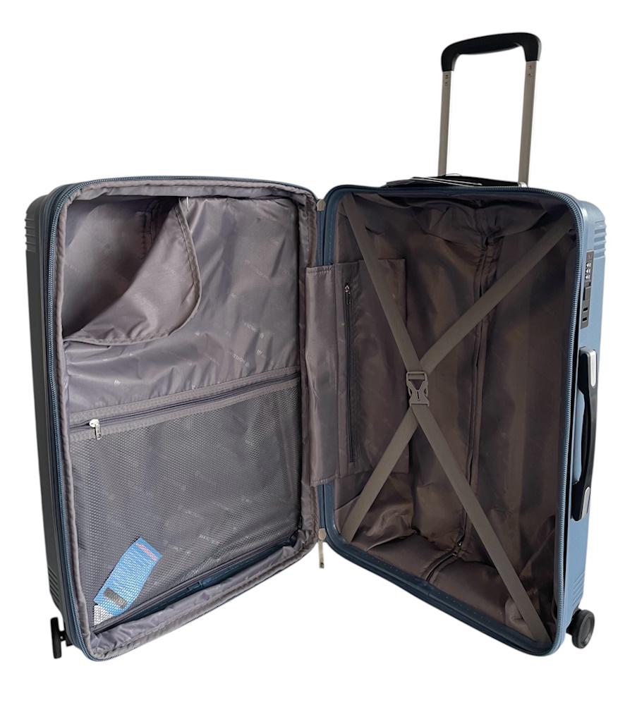 Валіза велика AIRTEX Worldline 292 поліпропілен L Синій - фото 4 Валіза велика AIRTEX Worldline 292 поліпропілен L Синій - фото 4