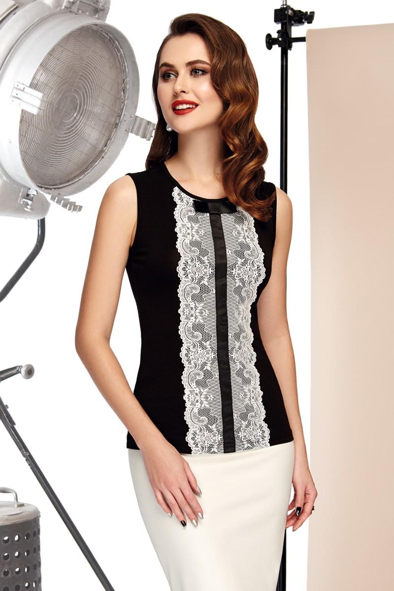 Блуза Anabel Arto р. 42/S Черный (64744)