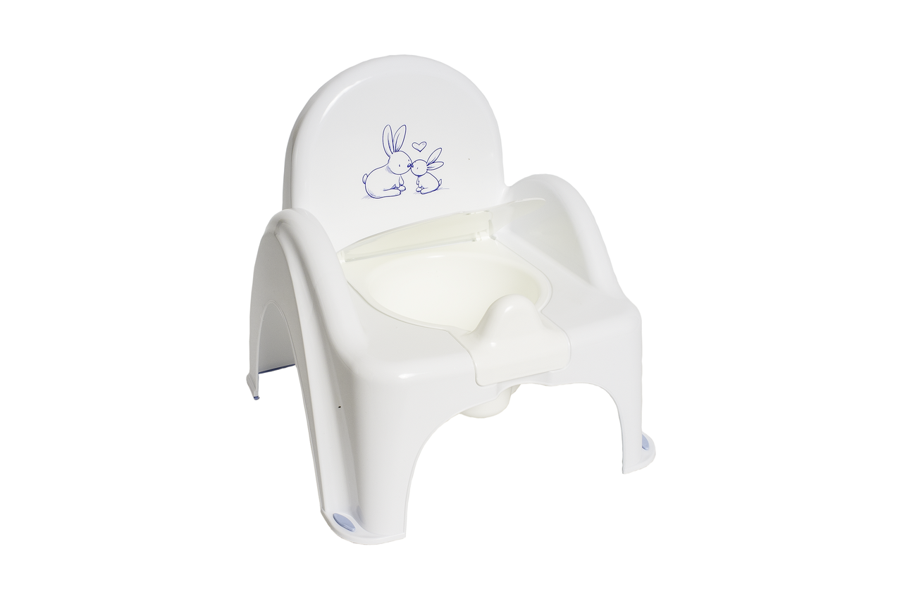 Горшок-стульчик Tega Baby Зайчики Белый (5902963008350 KR-012-103) Горшок-стульчик Tega Baby Зайчики Белый (5902963008350 KR-012-103)