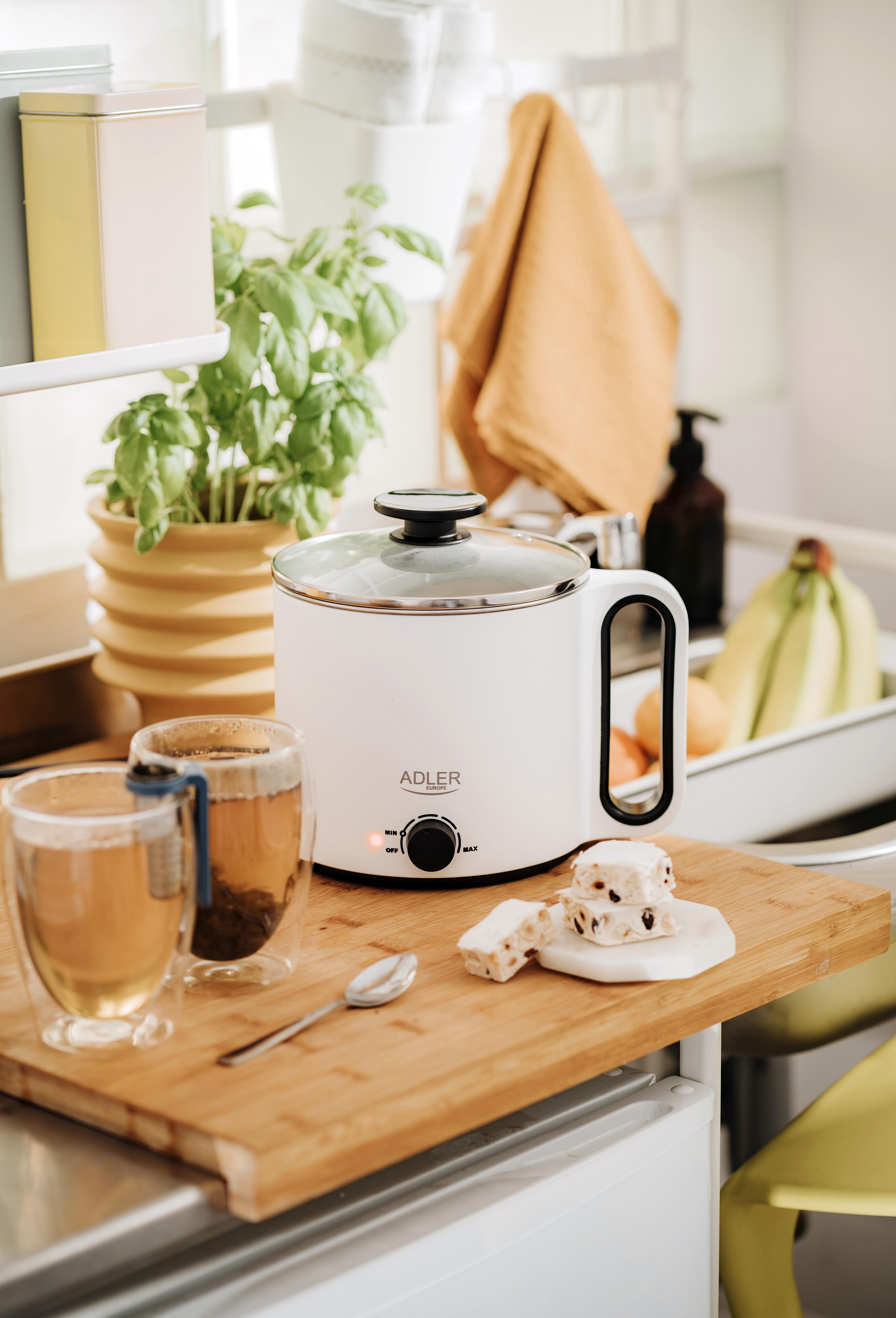 Кастрюля электрическая Adler 5в1 Белый (AD6417) - фото 12