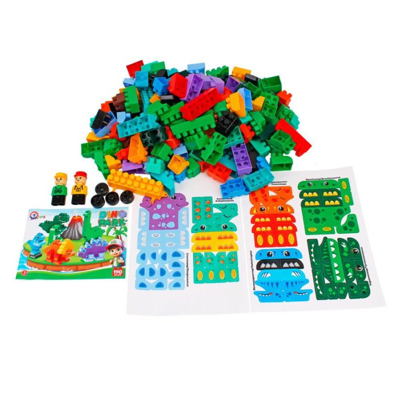 Конструктор дитячий Dino park 190 деталей (2222TXK) - фото 9 Конструктор дитячий Dino park 190 деталей (2222TXK) - фото 9
