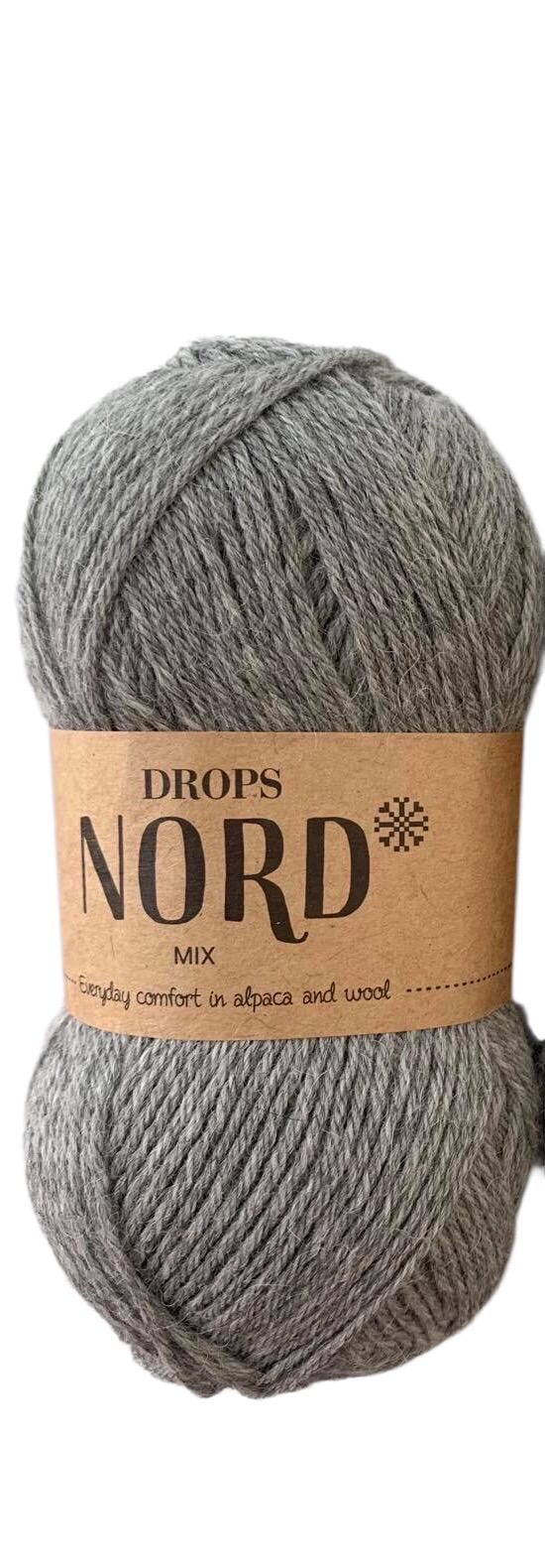 Пряжа носочная Drops NORD для ручного вязания цвет 04 (26758738)