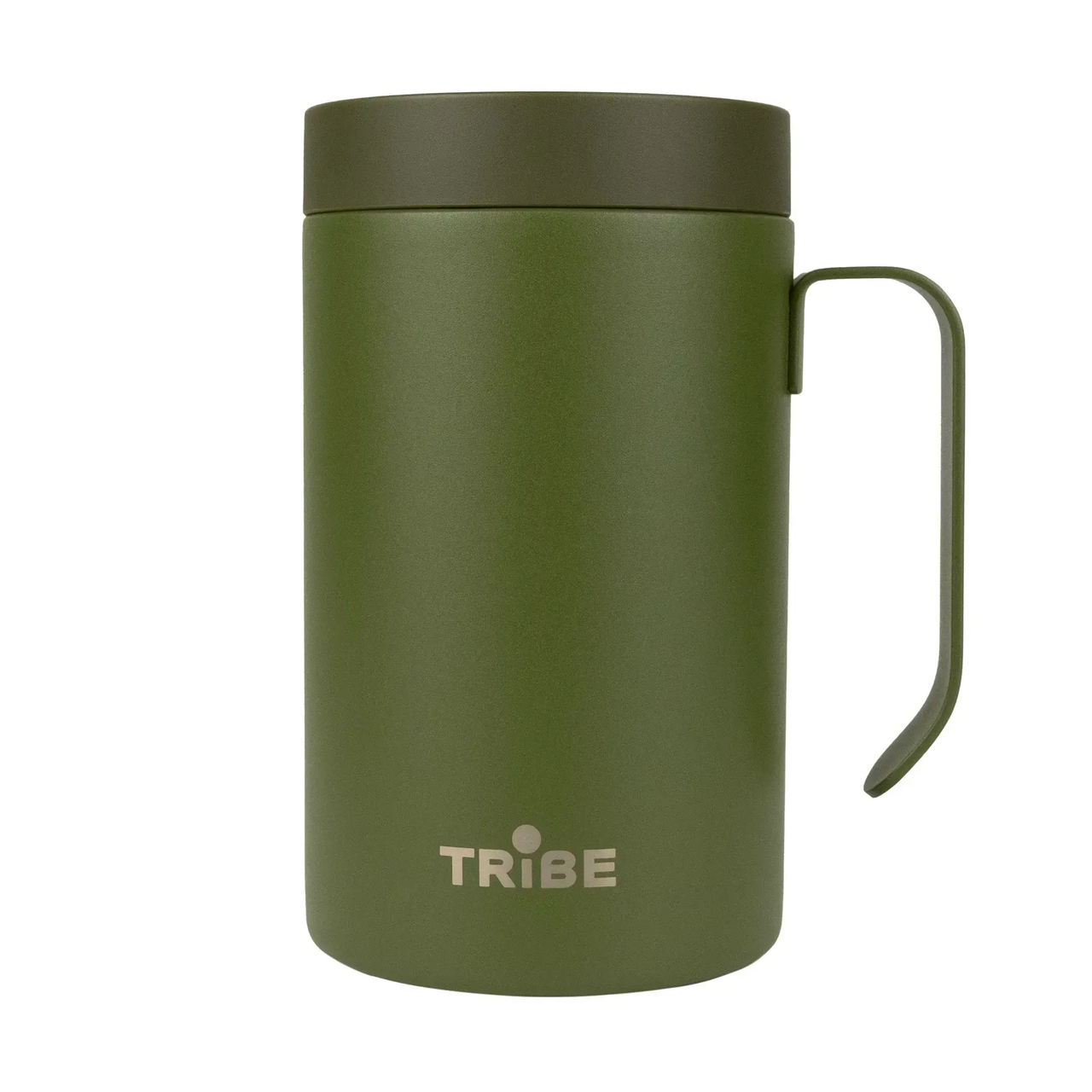 Чашка термос Tribe Adventure Mug T-FA-0032 450 мл Olive (T-FA-0032-olive)