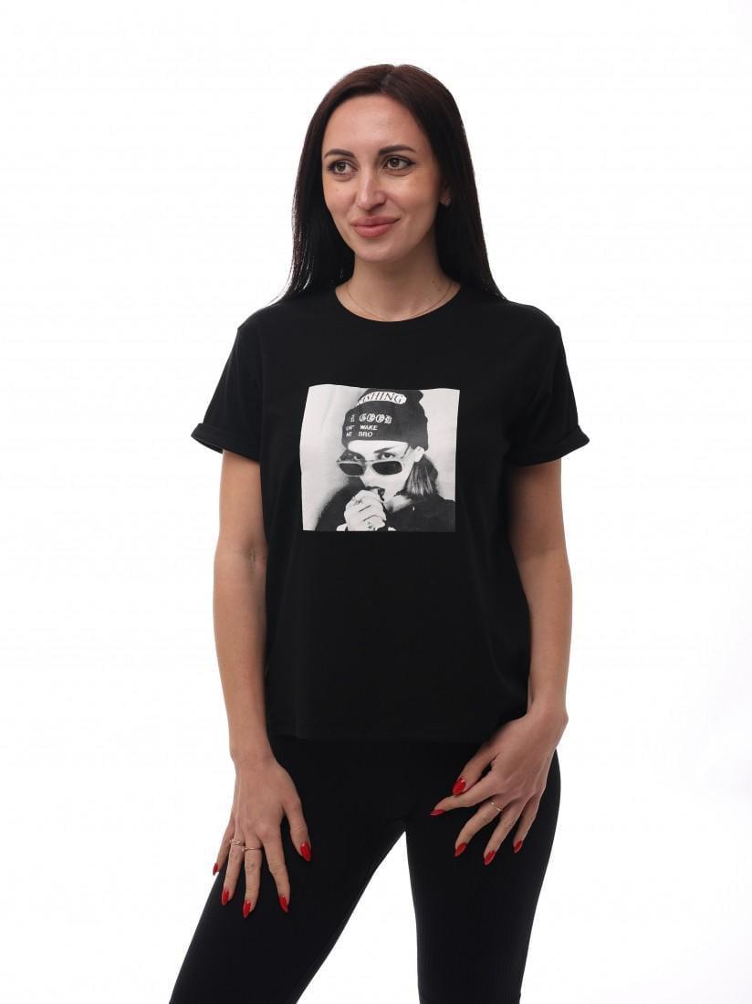 Футболка женская est. 1991 XL Черный (278305-XL)
