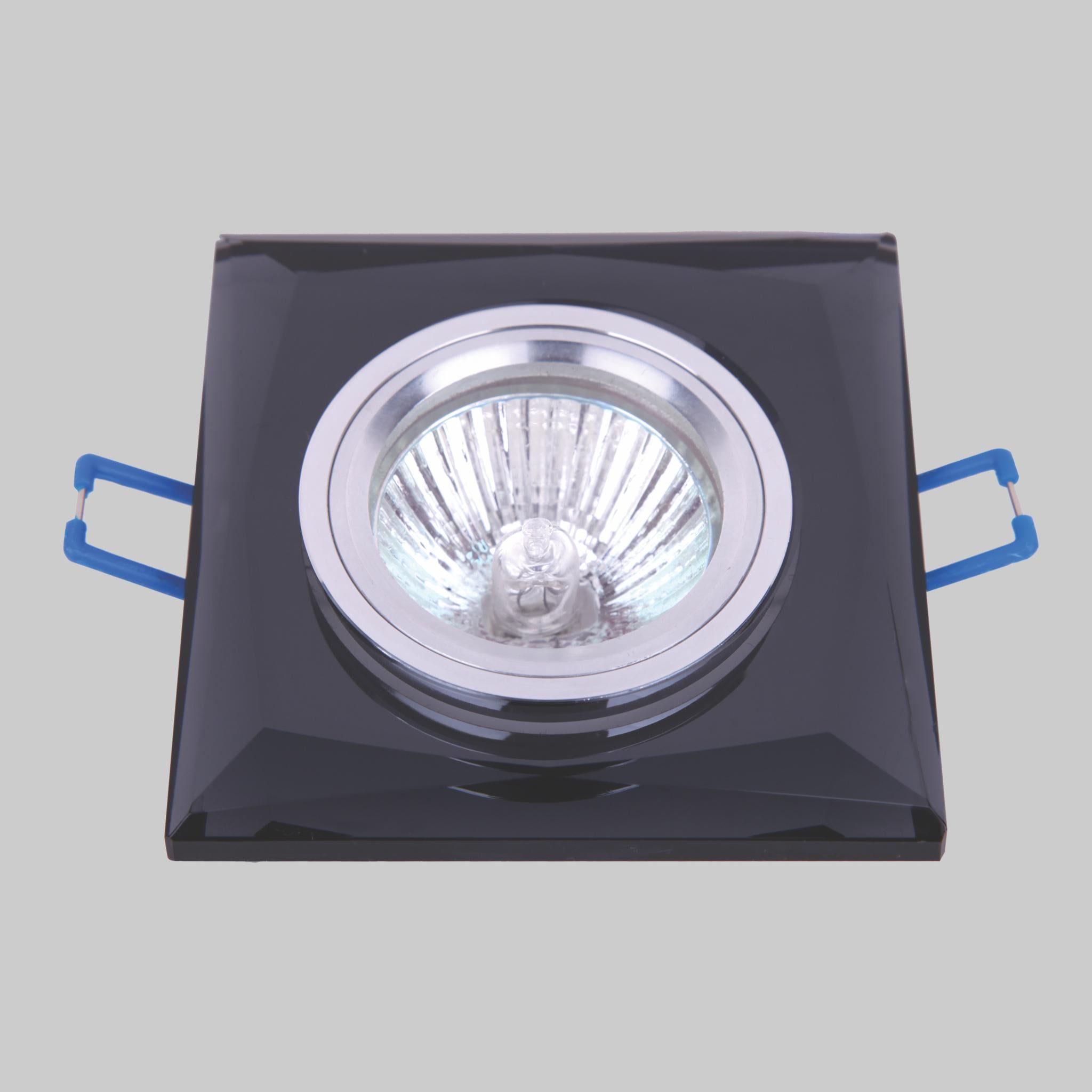 Светильник Quadrate стеклянный квадратный Черный