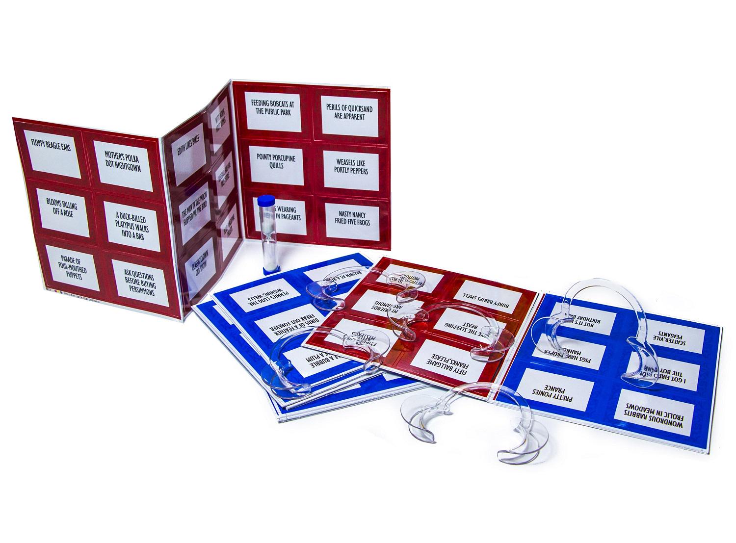 Настольная игра Watch Ya Mouth песочные часы/карточки Multicolor (709093623)