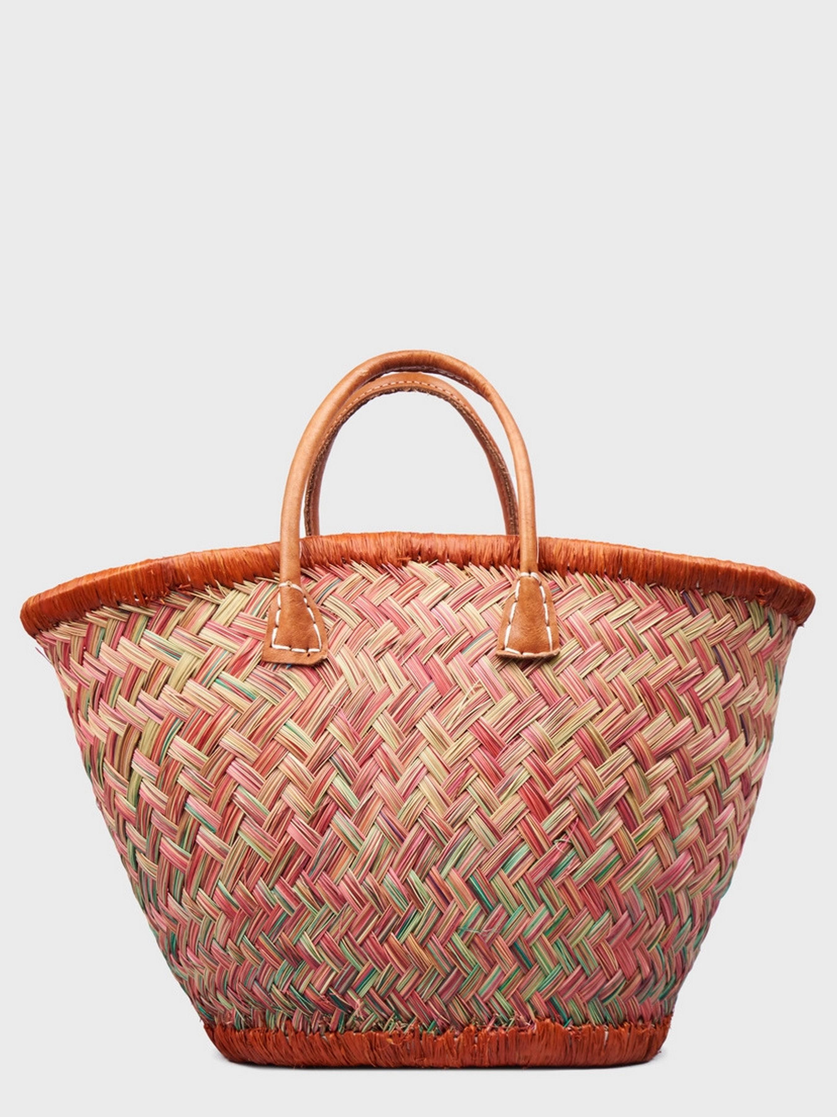 Сумка пляжна LE COMTOUR DE LA PLAGE Aravola Round 878 Коричневий