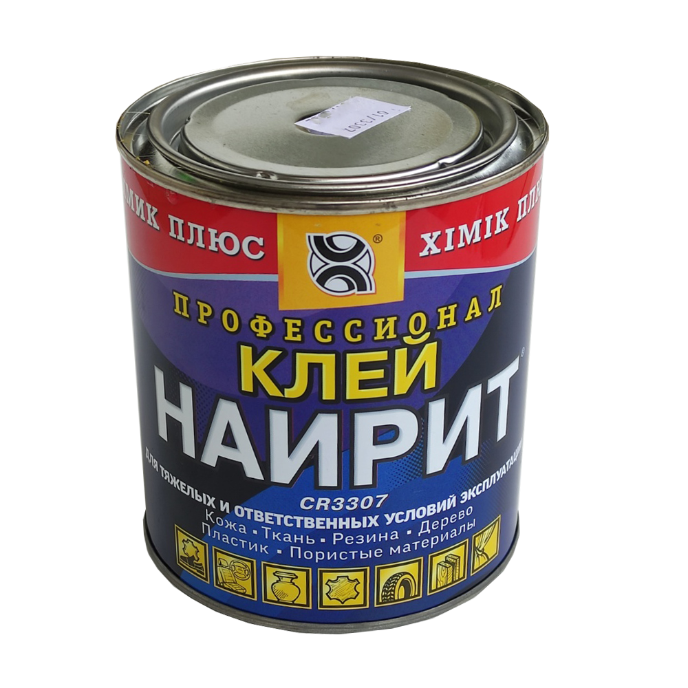 Клей Хімік-Плюс Наирит 600 г 800 мл ж/б (41445) - фото 2 Клей Хімік-Плюс Наирит 600 г 800 мл ж/б (41445) - фото 2