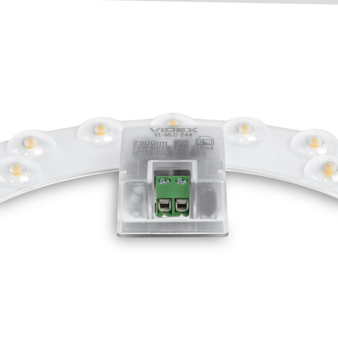 Модуль LED для светильников Videx VL-MLC-244 24W 4000K (24421912) - фото 6 Модуль LED для светильников Videx VL-MLC-244 24W 4000K (24421912) - фото 6