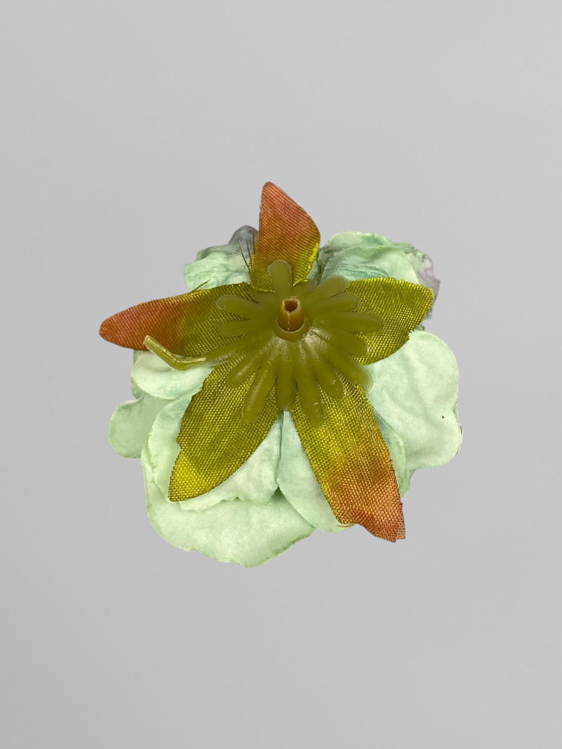 Штучна голівка троянди піоновидної 5 см Зелений (К02008) - фото 3 Штучна голівка троянди піоновидної 5 см Зелений (К02008) - фото 3