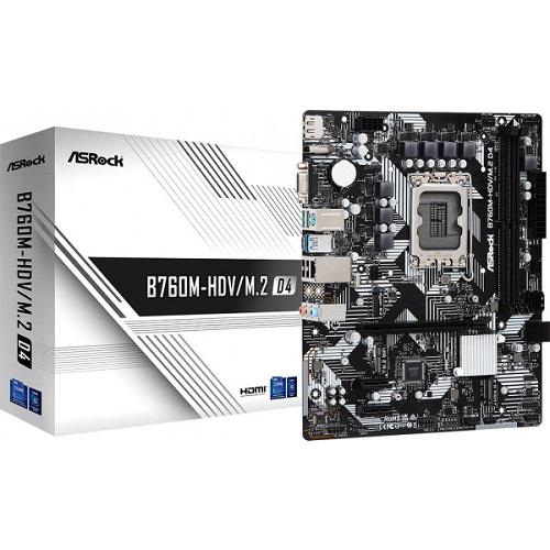 Материнская плата ASRock B760M-HDV/M.2 D4 (10779150) - фото 5