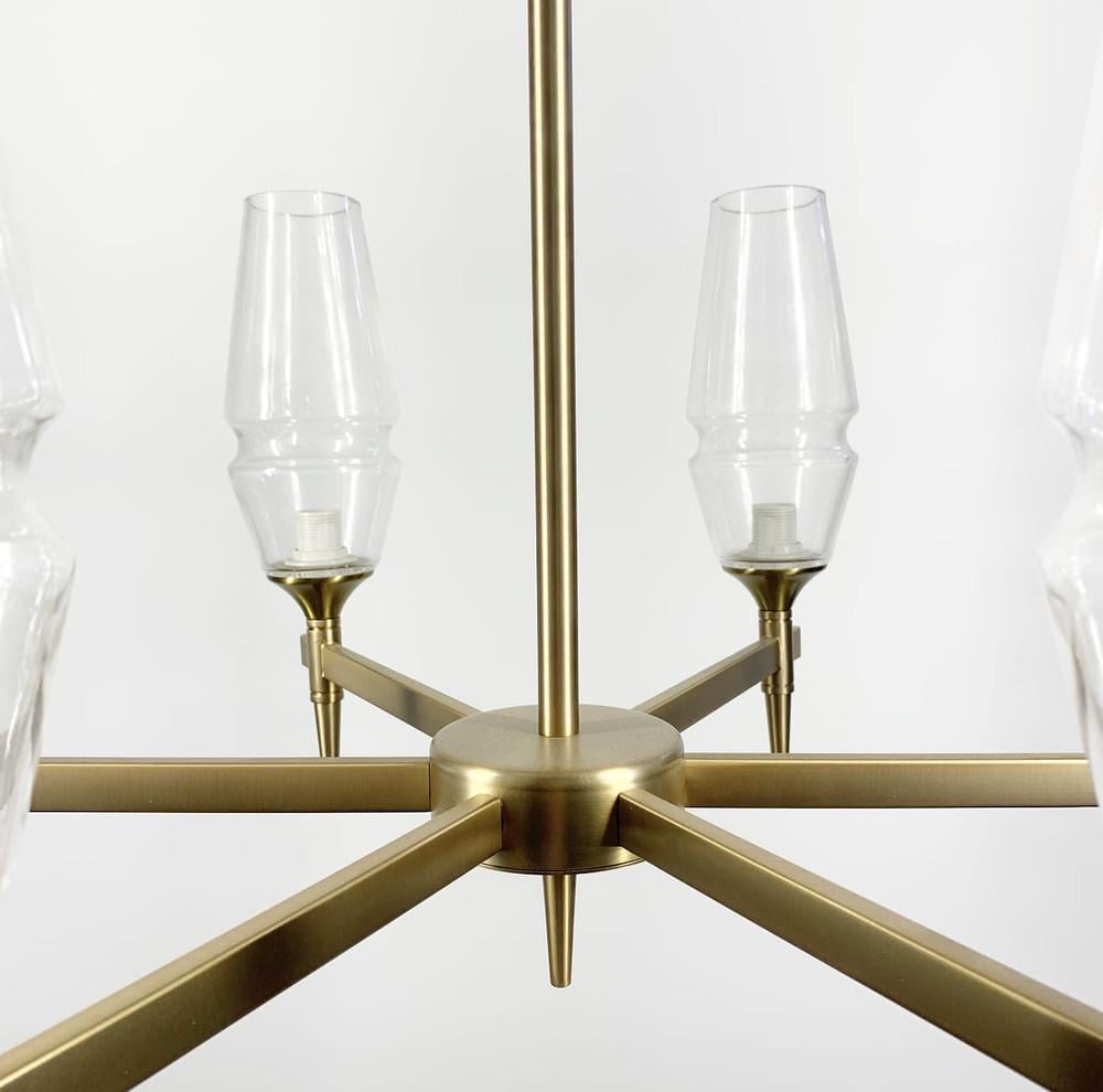 Підвісна люстра Lita із 6 видовженими плафонами (AT 22) - фото 5