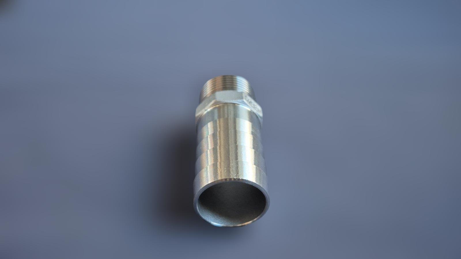 Штуцер шланговый резьбовой DN25 AISI304 BSPP Class-150 н/ж сталь 32 мм 1" (29203328) - фото 6 Штуцер шланговый резьбовой DN25 AISI304 BSPP Class-150 н/ж сталь 32 мм 1" (29203328) - фото 6