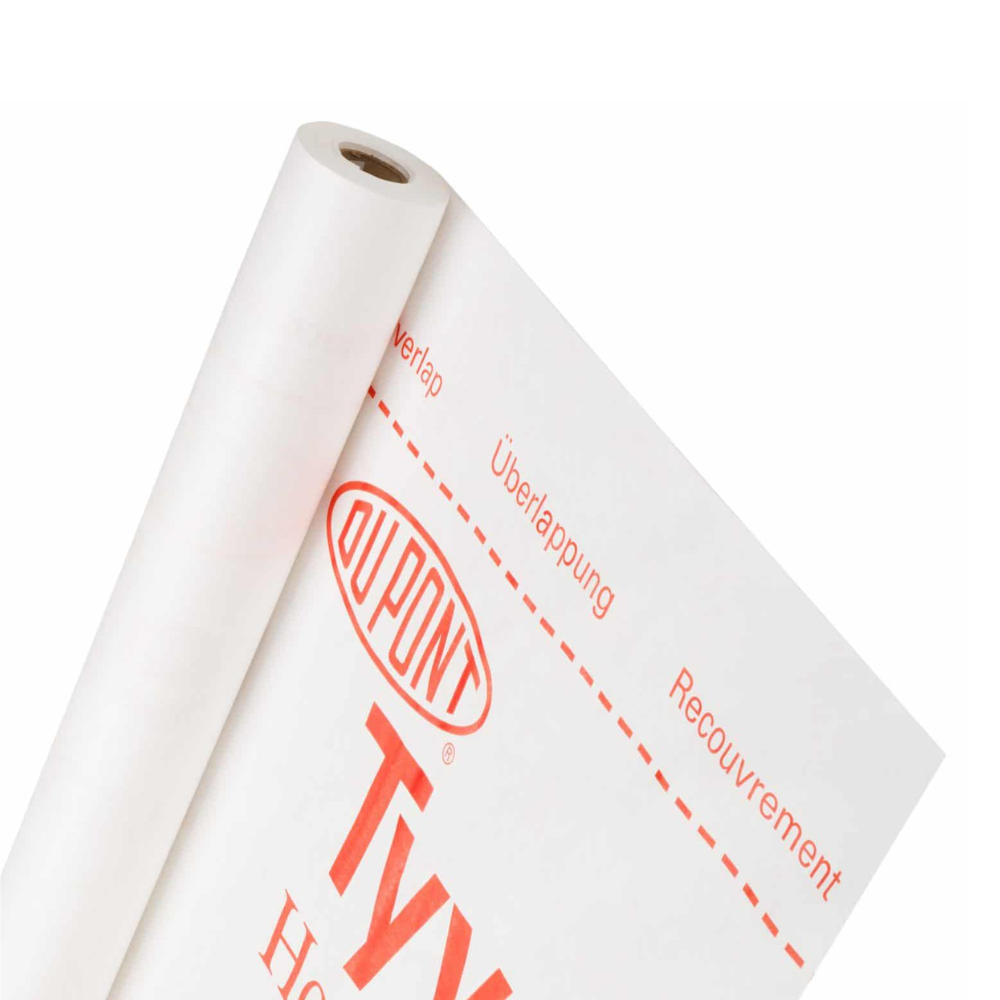 Мембрана вітроізоляційна Tyvek Housewrap 1,5x50 м 75 м2 60 г/м2 (310004) Мембрана вітроізоляційна Tyvek Housewrap 1,5x50 м 75 м2 60 г/м2 (310004)