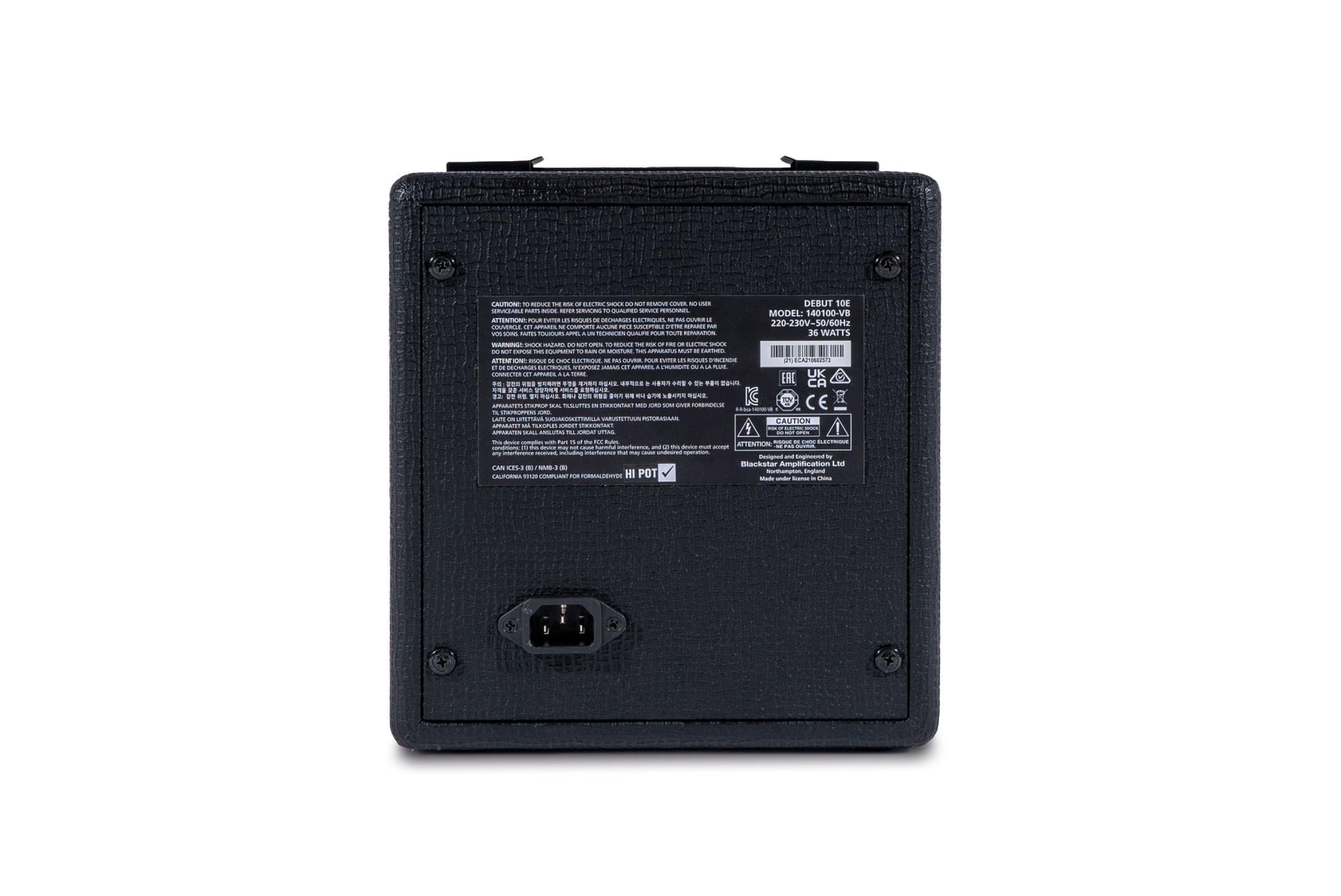 Комбопідсилювач для електрогітари Blackstar Debut 10E Black - фото 2 Комбопідсилювач для електрогітари Blackstar Debut 10E Black - фото 2