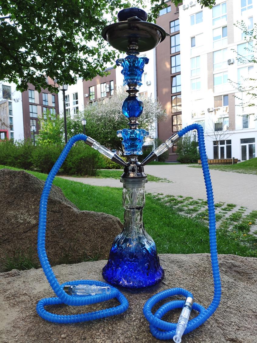 Кальян Hookah Sidra 56 см на 2 персоны Blue