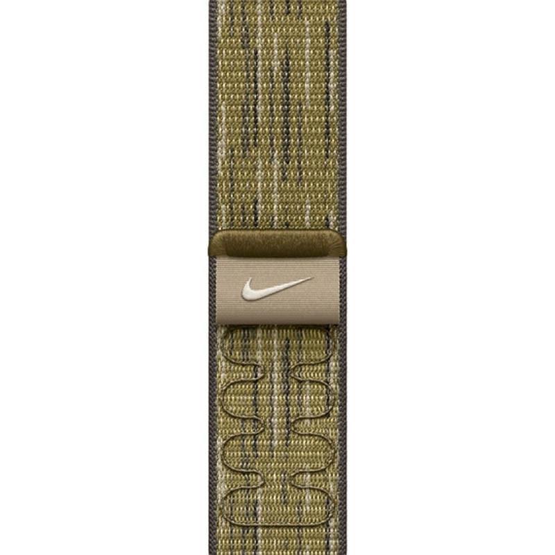 Ремінець Nike Sport Loop для Apple Watch 42/44/45/46/49 мм Green/Grey (00000075865_3)