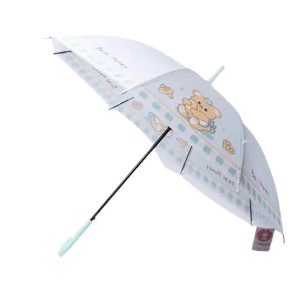 Парасолька дитяча тростина напівавтомат 94 см М’ятний (HP-23-11M)