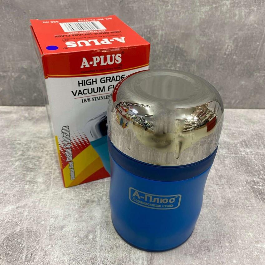 Термос A-PLUS 1770 із нержавіючої сталі 350 мл Синій (1875698403) - фото 4 Термос A-PLUS 1770 із нержавіючої сталі 350 мл Синій (1875698403) - фото 4