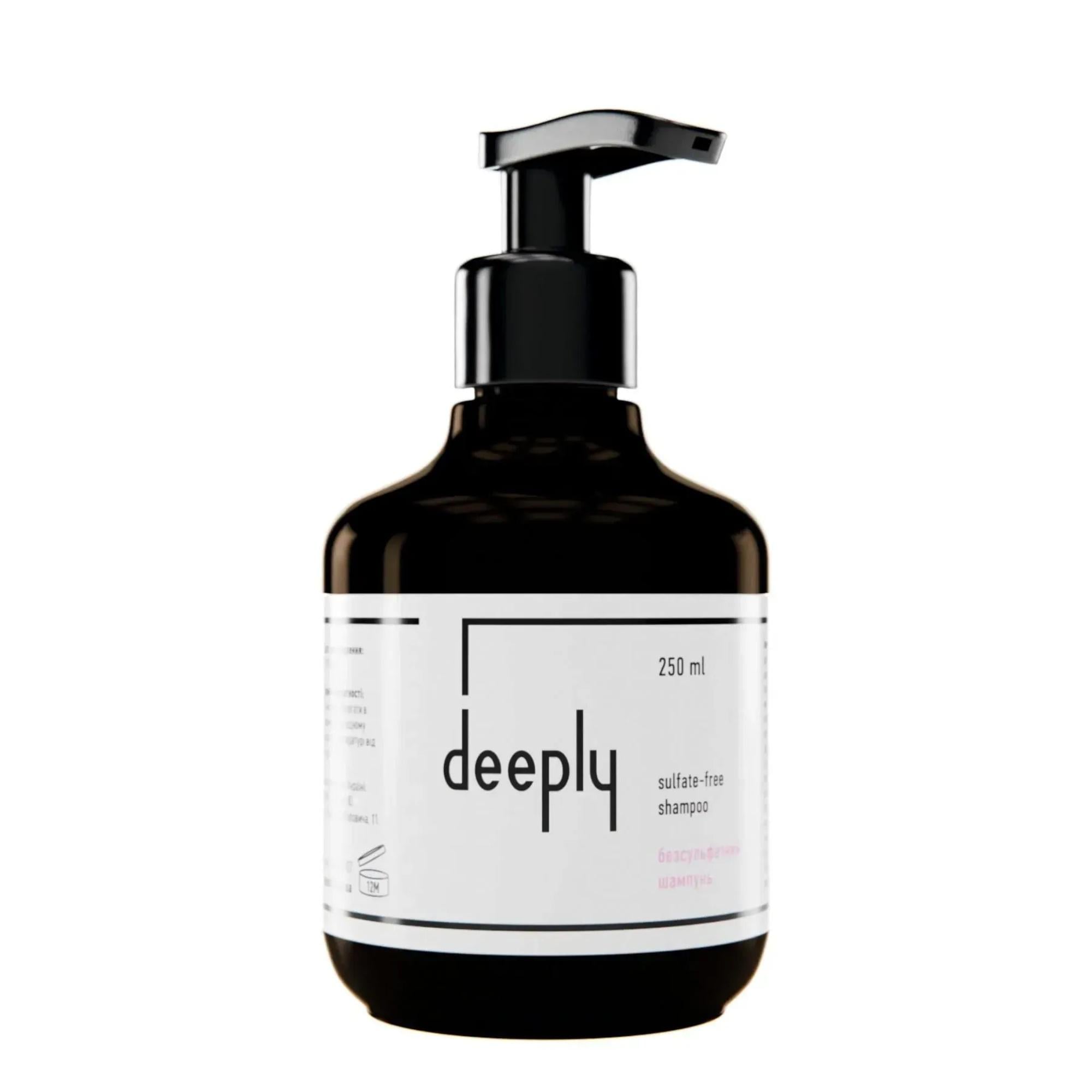 Шампунь безсульфатный deeply Sulfate-free Shampoo 250 мл (31516803) Шампунь безсульфатный deeply Sulfate-free Shampoo 250 мл (31516803)
