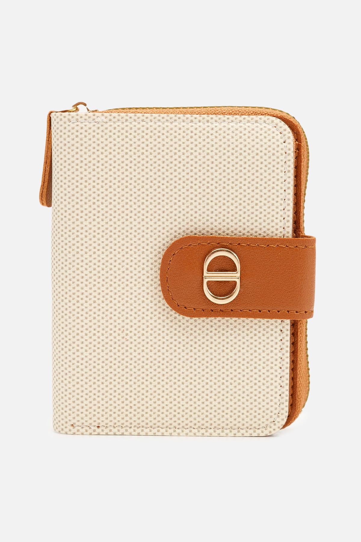 Кошелек женский ЦБ-00266781 Бежевый (SKT001037102)