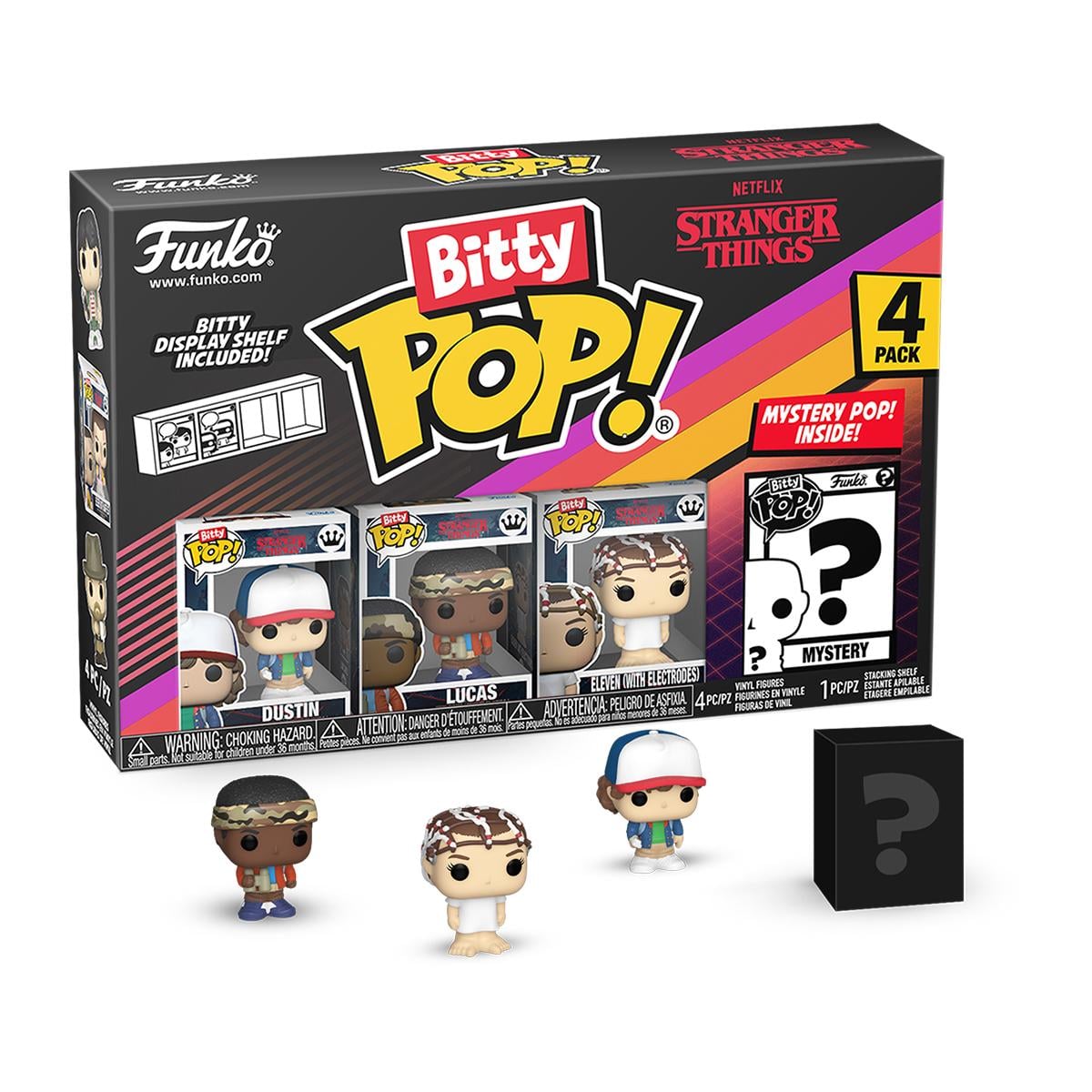 Детская игровая фигурка Funko Bitty Pop Дастин 2,5 см шт. (83662)