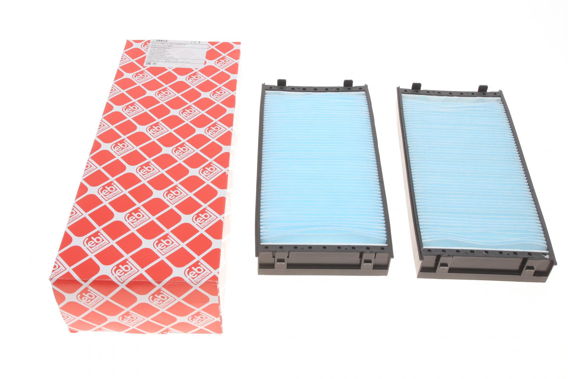 Фільтр салону FEBI BILSTEIN для BMW X5 E70/X6 E71/E72 08- (28413)