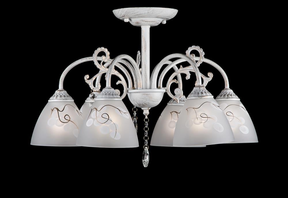 Люстра с плафонами Ray L80094/6 WT/GD (IR006438)