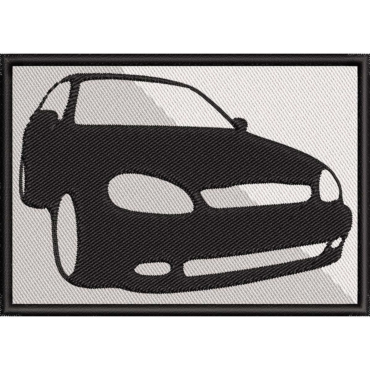 Нашивка патч Daewoo Lanos Sens 10x7 см (80350224)