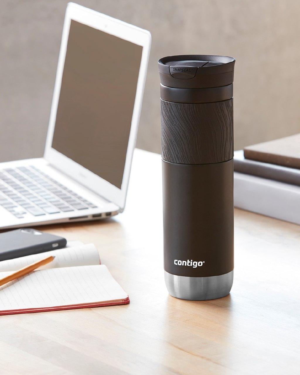 Термокухоль Contigo Byron Snapseal 591 мл Licorice - фото 5 Термокухоль Contigo Byron Snapseal 591 мл Licorice - фото 5