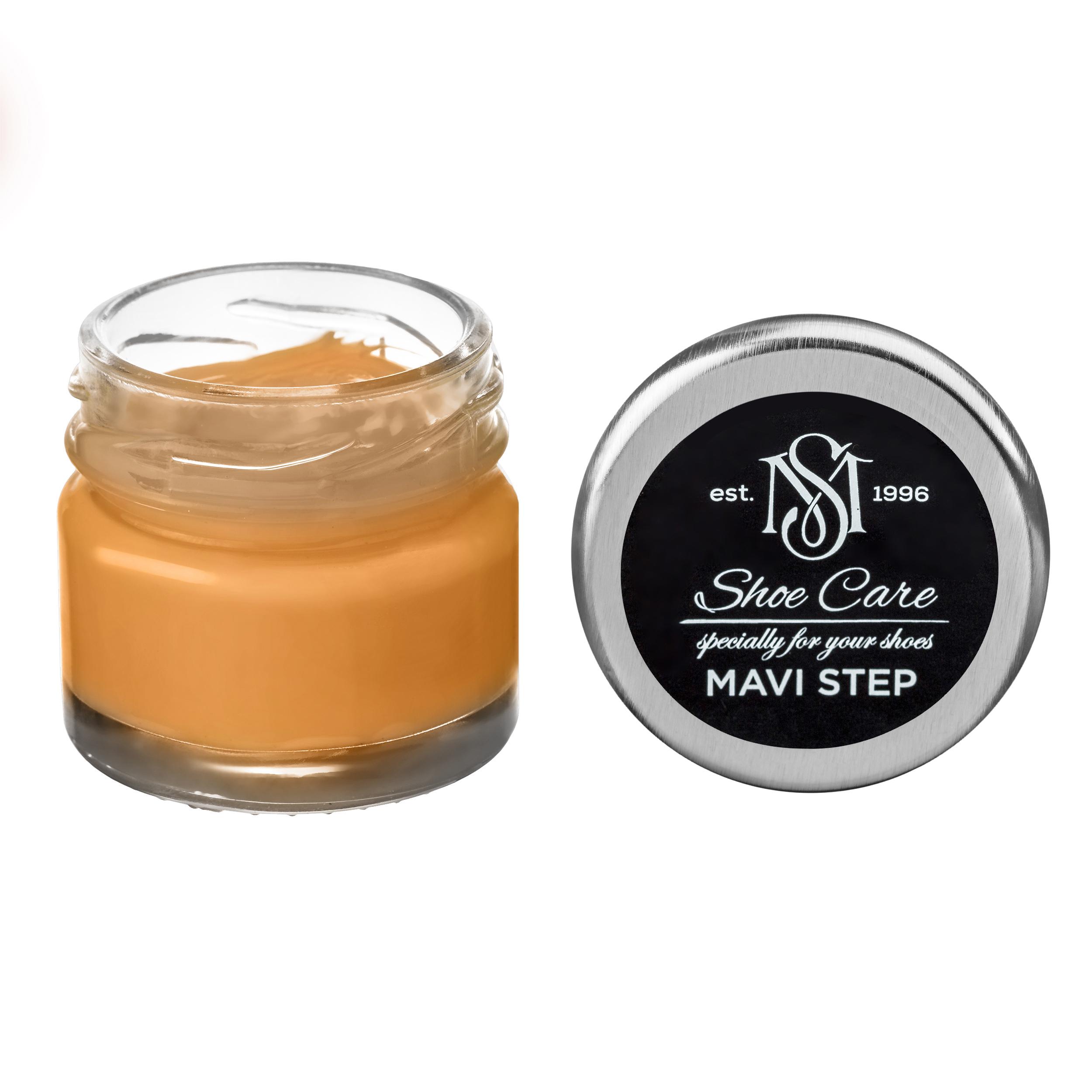 Крем для обуви и кожи Mavi Step Creme de Beaute 25 мл Светло-коричневый (C01/151/025)