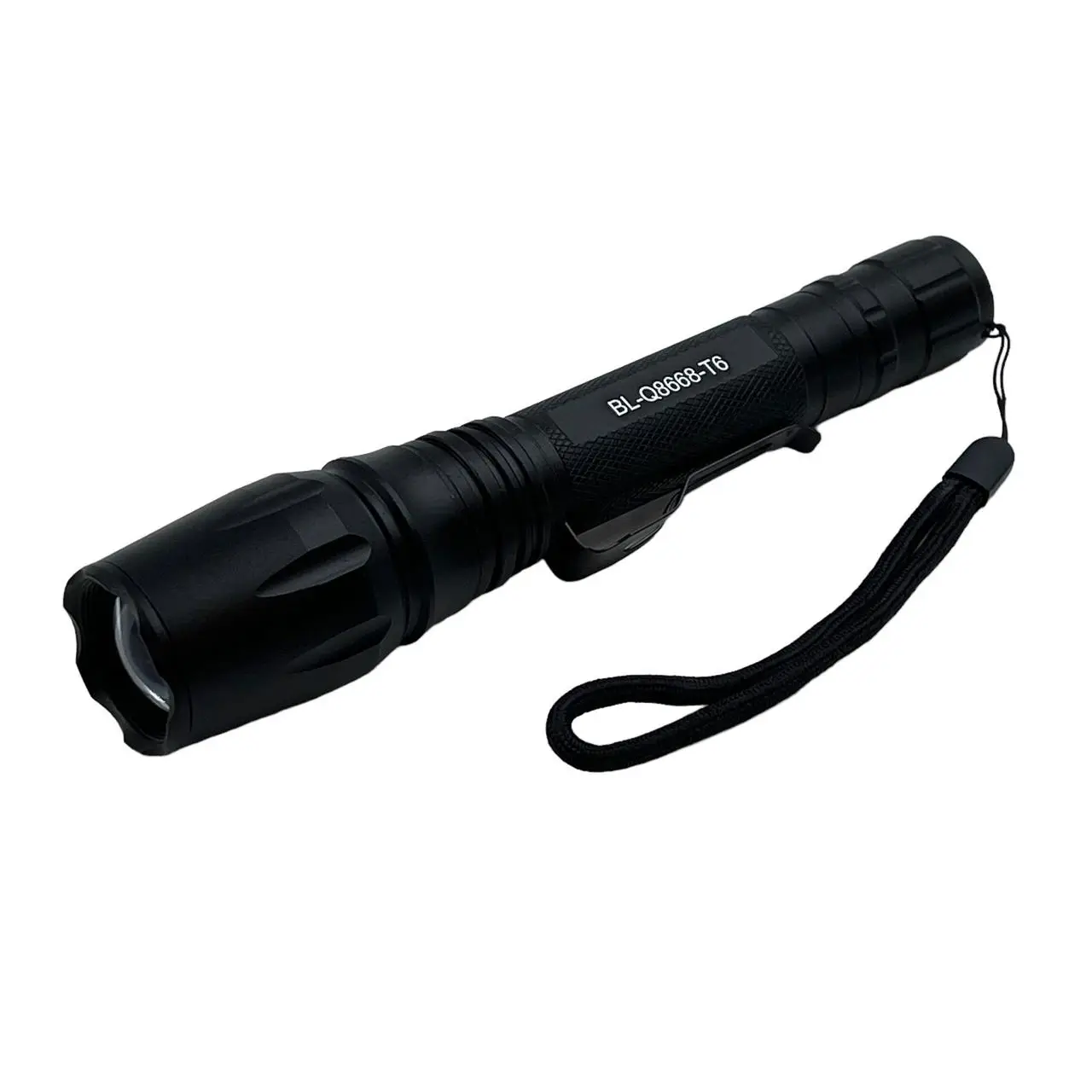 Фонарик подствольный BL-Q8668-T6 Zoom ЗУ 220/12В 2х18650