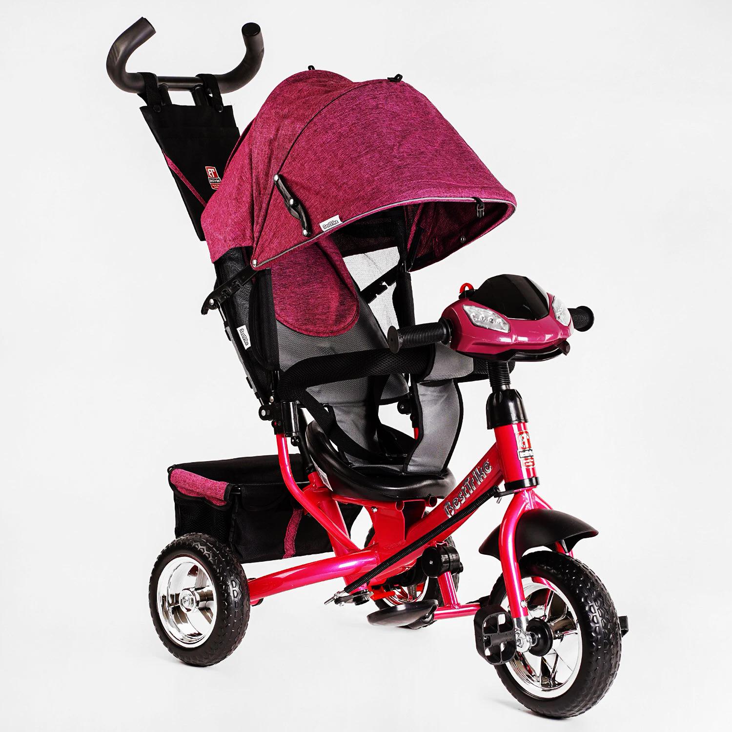 Велосипед-коляска 3-х колесная Best Trike Pink (119247)