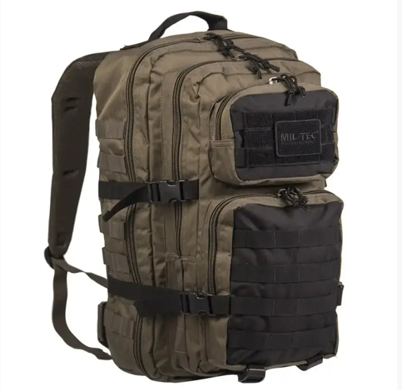 Рюкзак Mil-Tec Asault Pack Large 36 l 1402301 Ranger/Black  (NA005448)