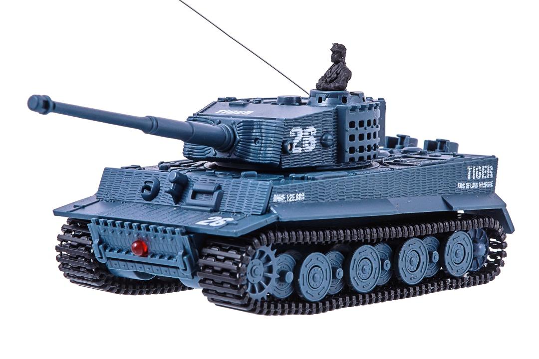 Танк на радіоуправлінні Great Wall Toys Tiger 2117 1:72 Сірий