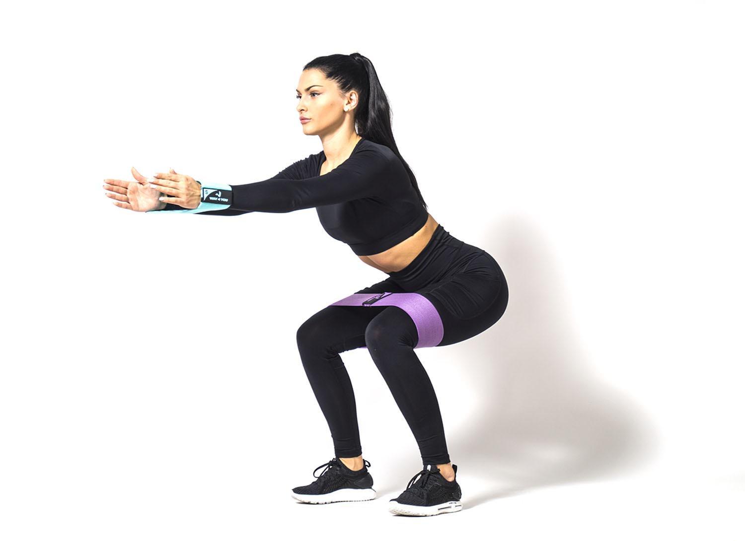 Фитнес резинки тканевые Way4You Elite Set 3 шт. - фото 3 Фитнес резинки тканевые Way4You Elite Set 3 шт. - фото 3