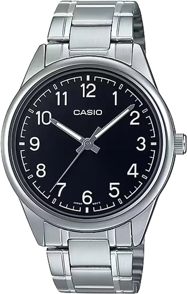 Наручные часы мужские Casio Timeless Collection MTP-V005D-1B4 Черные (3150348876)