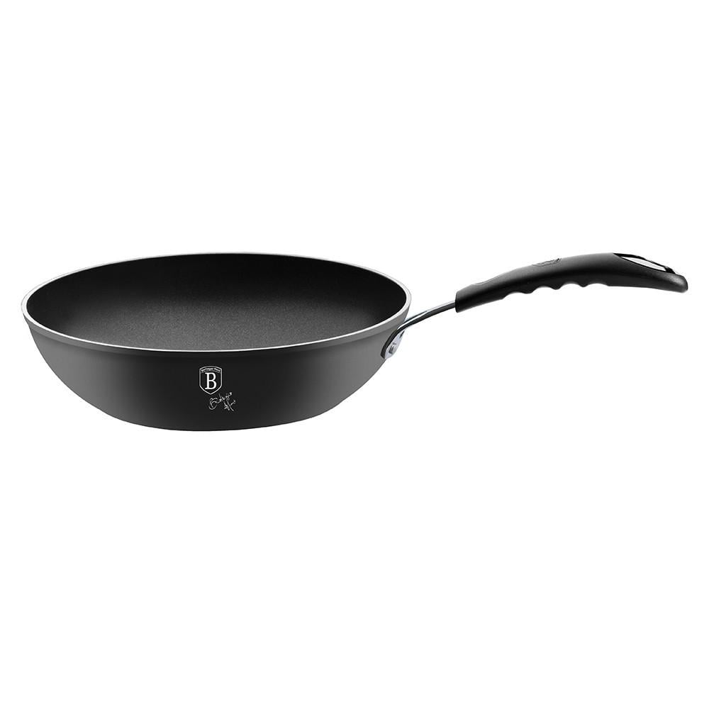 Пательня професійна Wok антипригарна без кришки 28 см Black (6126-BH)