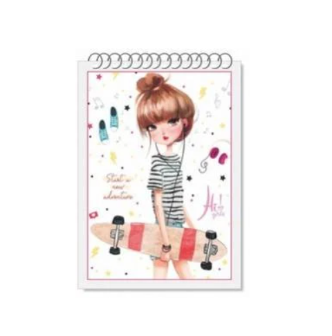 Блокнот Руслан А-6 80 листов пружина (RLN10156)