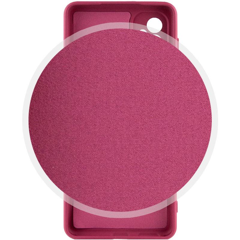 Противоударный Чехол Silicone Cover Lakshmi Full Camera (A) для Samsung Galaxy M14 5G Бордовый / Marsala - фото 3