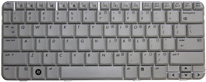 Клавиатура для ноутбука HP Pavilion TX1000/TX2000/TX2500 Gray
