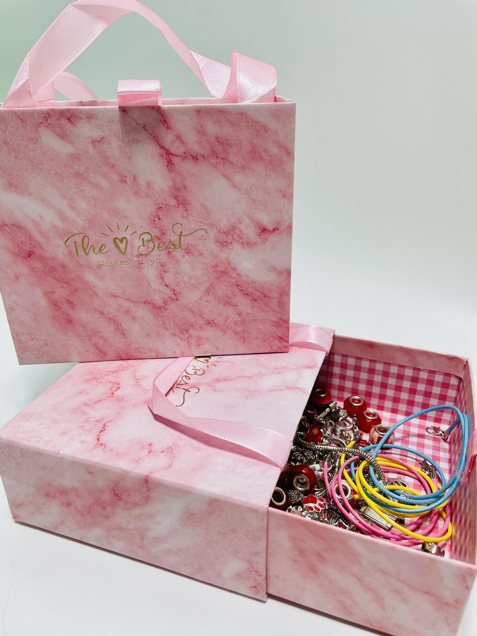 Набор украшений DLS 1105 100 6 основ браслетов/шармы/сундучок/в коробке - фото 2 Набор украшений DLS 1105 100 6 основ браслетов/шармы/сундучок/в коробке - фото 2