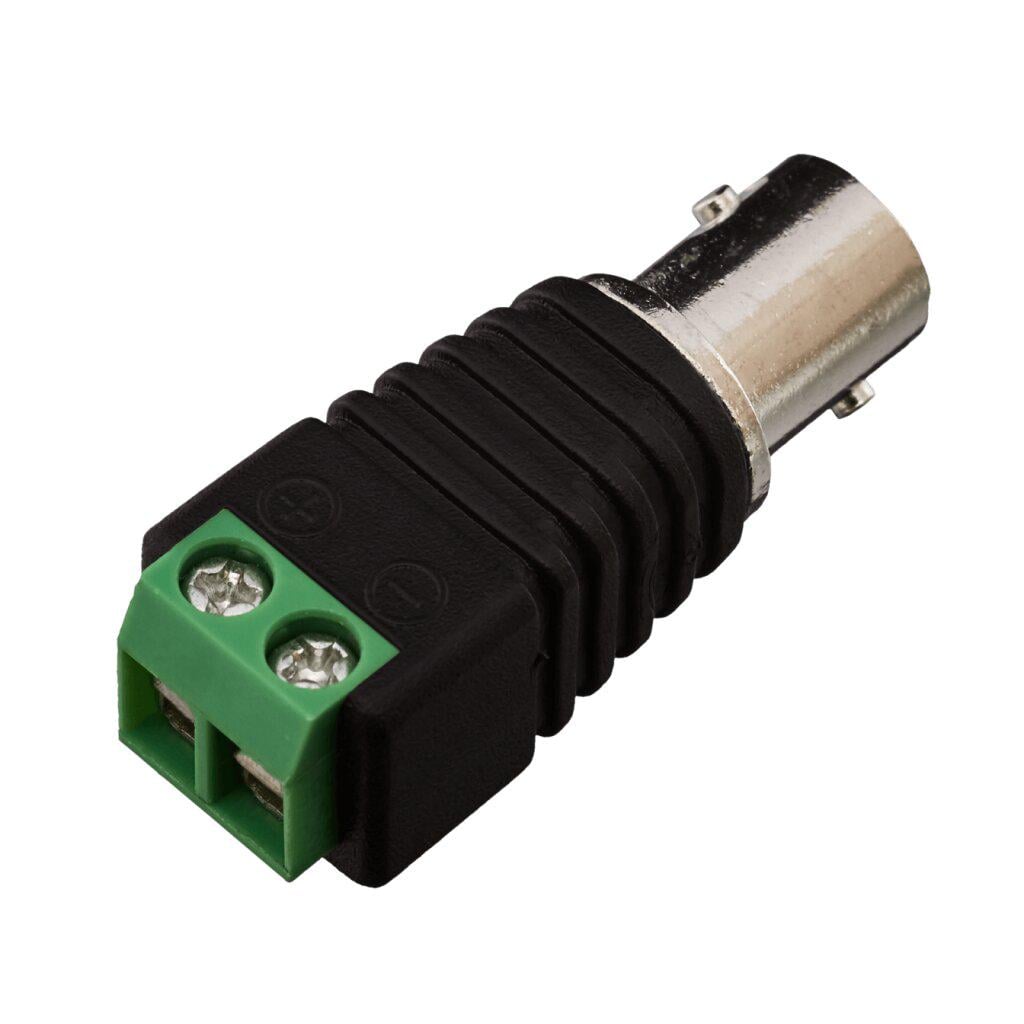 Коннектор GreenVision GV BNC/F 100 шт. для систем видеонаблюдения (25441725) Коннектор GreenVision GV BNC/F 100 шт. для систем видеонаблюдения (25441725)