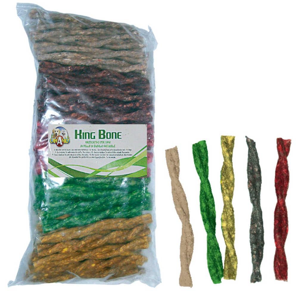 Лакомство для собак Croci Палочки MIX винтовые 13 см 100 шт.