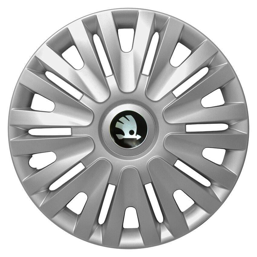 Комплект колпаков JAWOPLAST Alpha R16 для Skoda 4 шт. Silver (28435079) Комплект колпаков JAWOPLAST Alpha R16 для Skoda 4 шт. Silver (28435079)