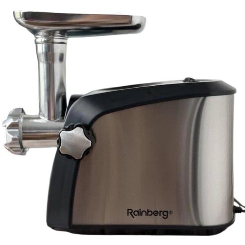 Мясорубка с соковыжималкой Rainberg RB-673A насадки Кеббе/для колбас/для профилирования теста/для сока (NRB673A)