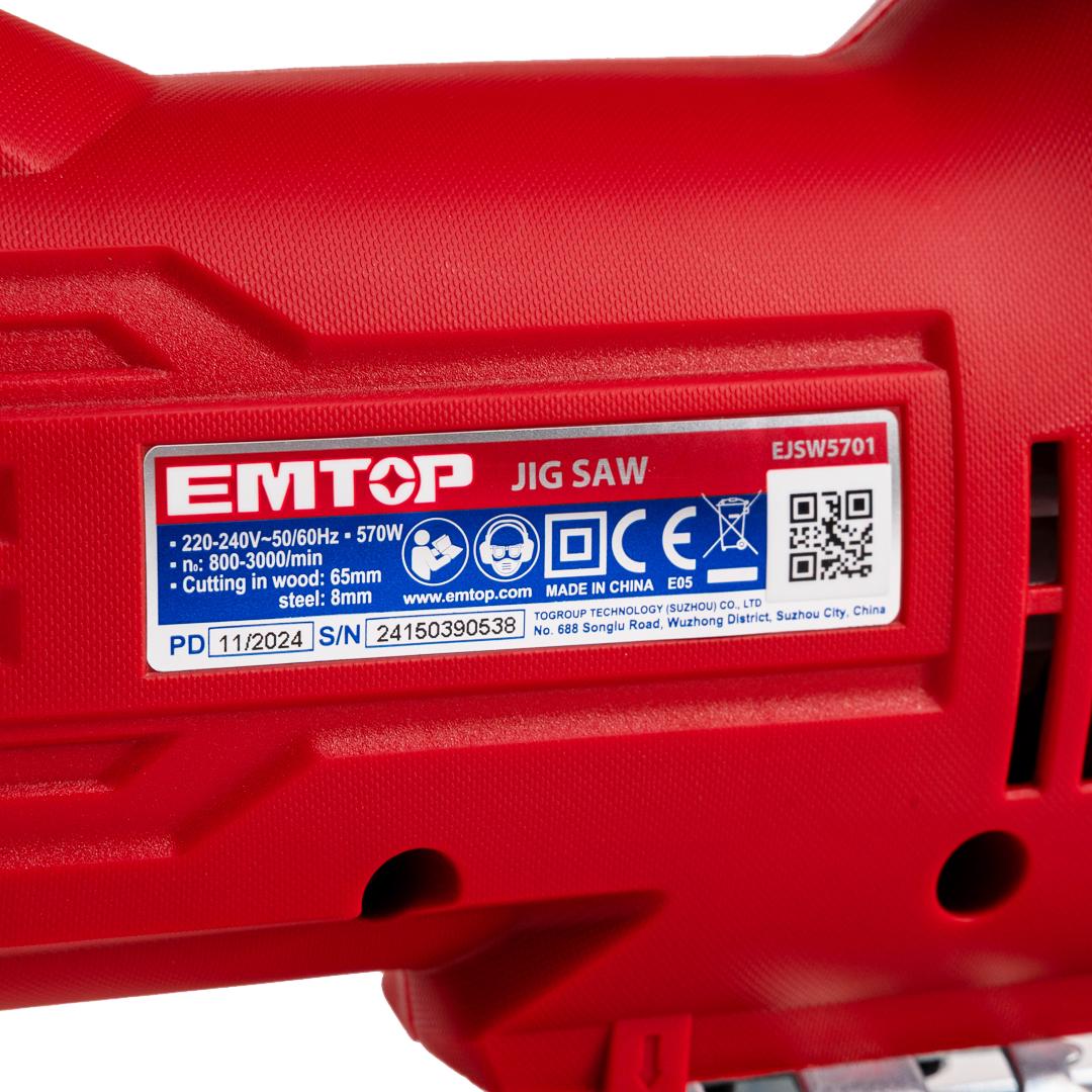 Електролобзик EMTOP EJSW8001 - фото 8 Електролобзик EMTOP EJSW8001 - фото 8