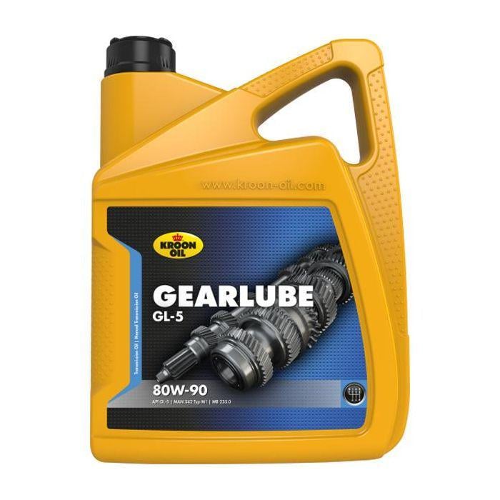 Масла трансмиссионные KROON OIL GEARLUBE GL-5 80W-90 1 л (01206)